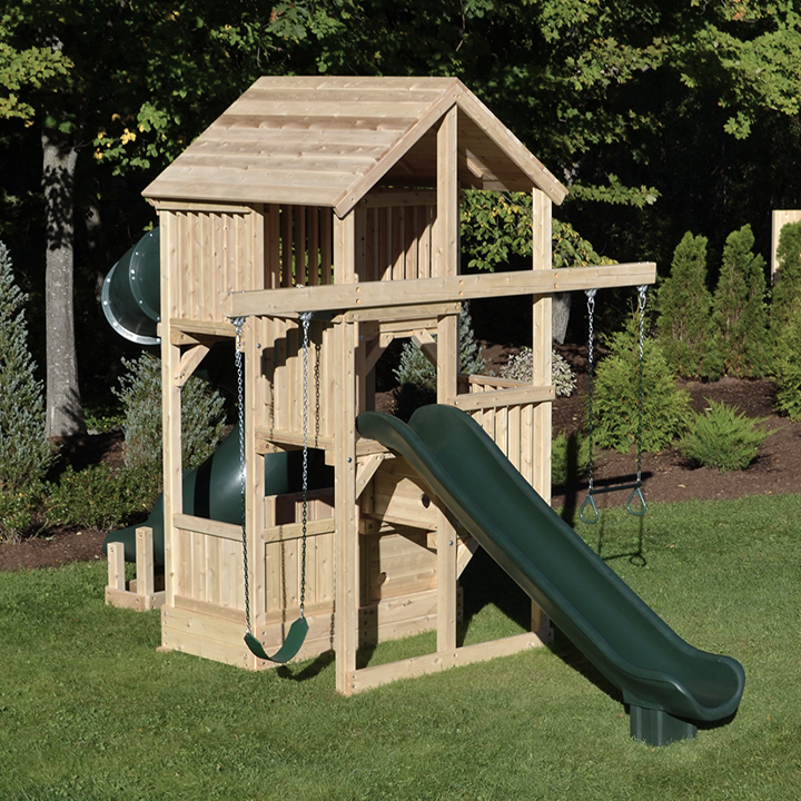 Canterbury Space Saver Deluxe - Swing Sets - Triumph Play Systems