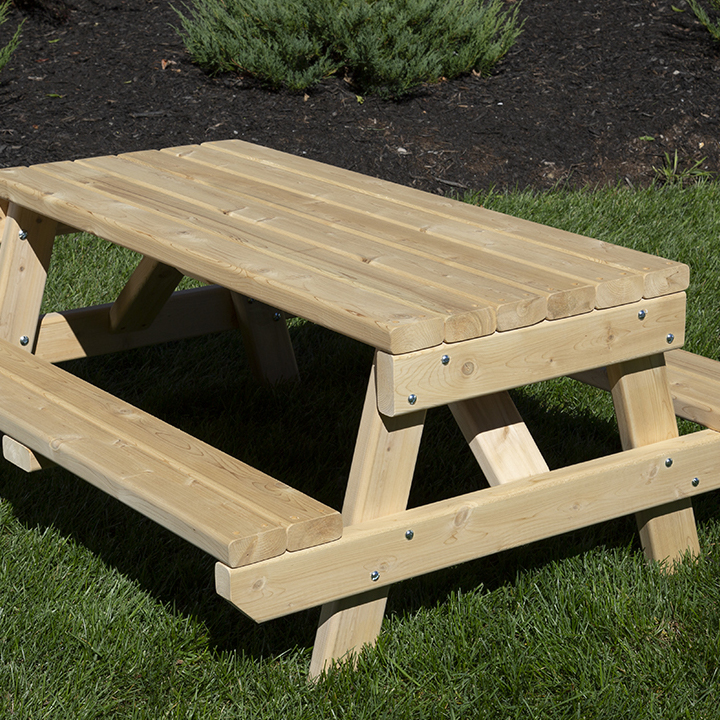 Children's Cedar Picnic Table