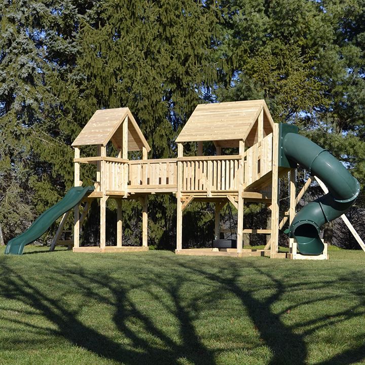 Classic Double - Swing Sets - Triumph Play Systems