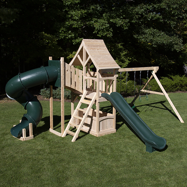 Havendale Deluxe - Swing Set - Triumph Play Systems