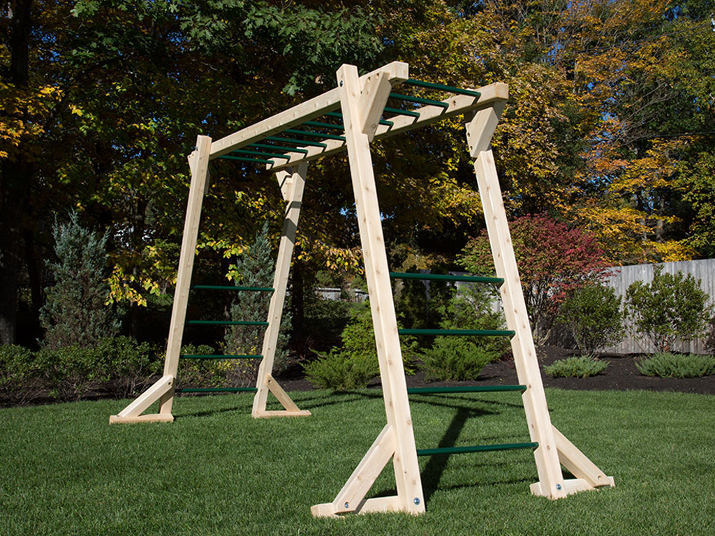 How To Set Up Monkey Bars In Your Backyard